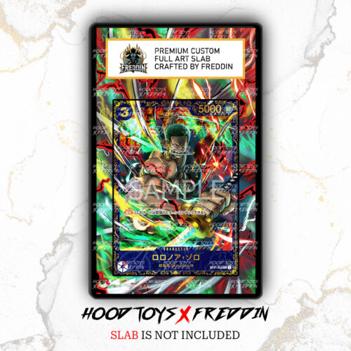 FULL ART SLAB FLAGSHIP ZORO OP01-025