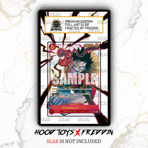 FULL ART SLAB LUFFY 3RD ANNIVERSARY WINNER ST01-012