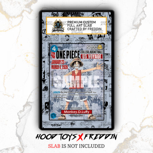 FULL ART SLAB LUFFY US VOYAGE P-055