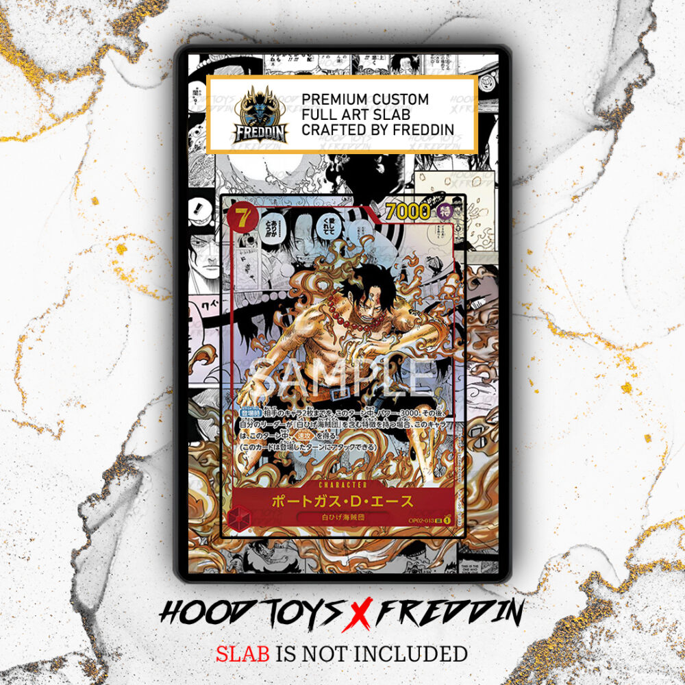 FULL ART SLAB MANGA ACE OP02