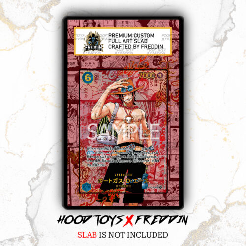 FULL ART SLAB MANGA ACE OP13 ( RED )