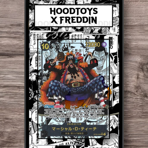 FULL ART SLAB MANGA BLACKBEARD OP09