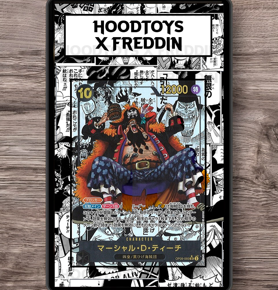 FULL ART SLAB MANGA BLACKBEARD OP09