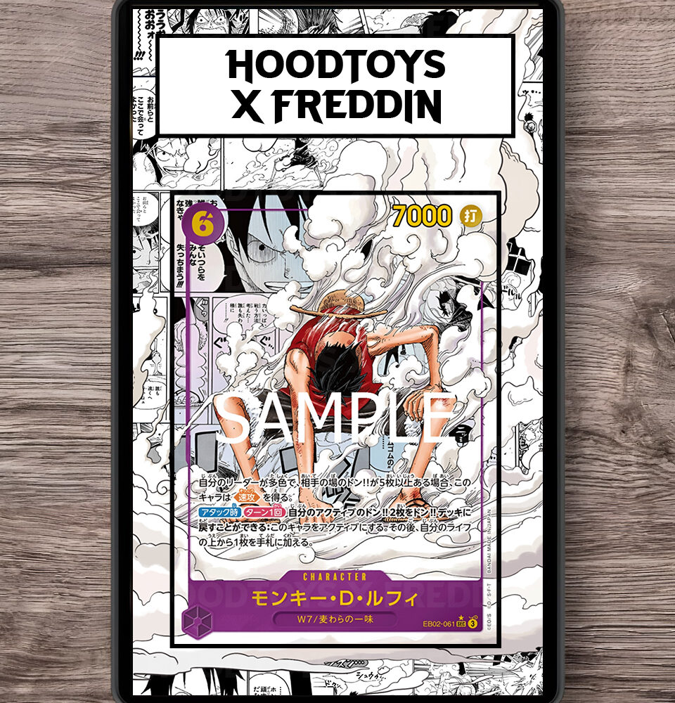 FULL ART SLAB MANGA LUFFY GEAR 2 EB02
