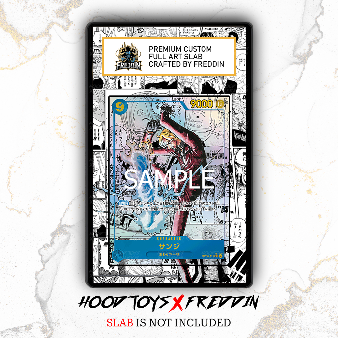 FULL ART SLAB MANGA SANJI PRB02
