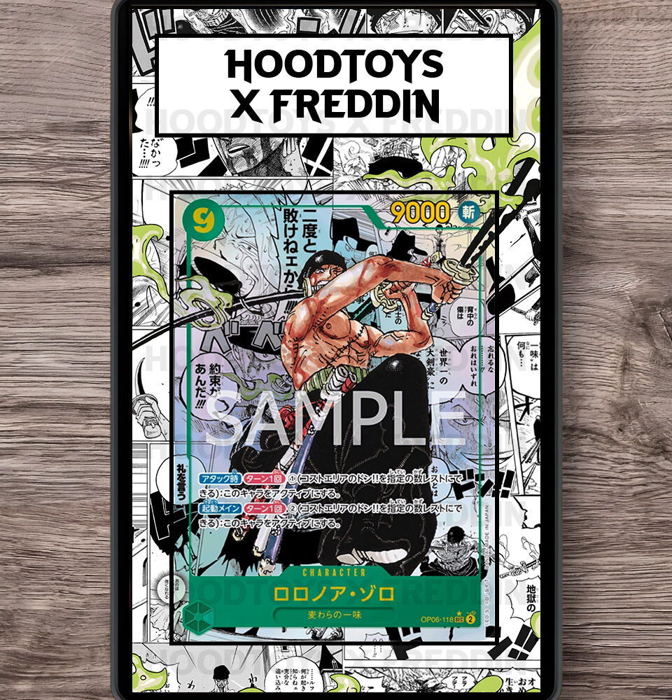 FULL ART SLAB MANGA ZORO OP06