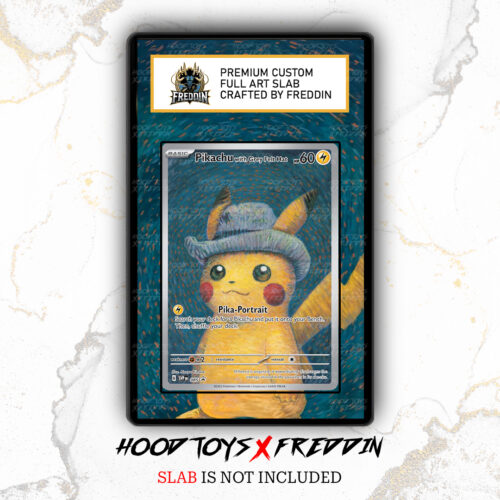 FULL ART SLAB PIKACHU WITH GREY FELT HAT #85