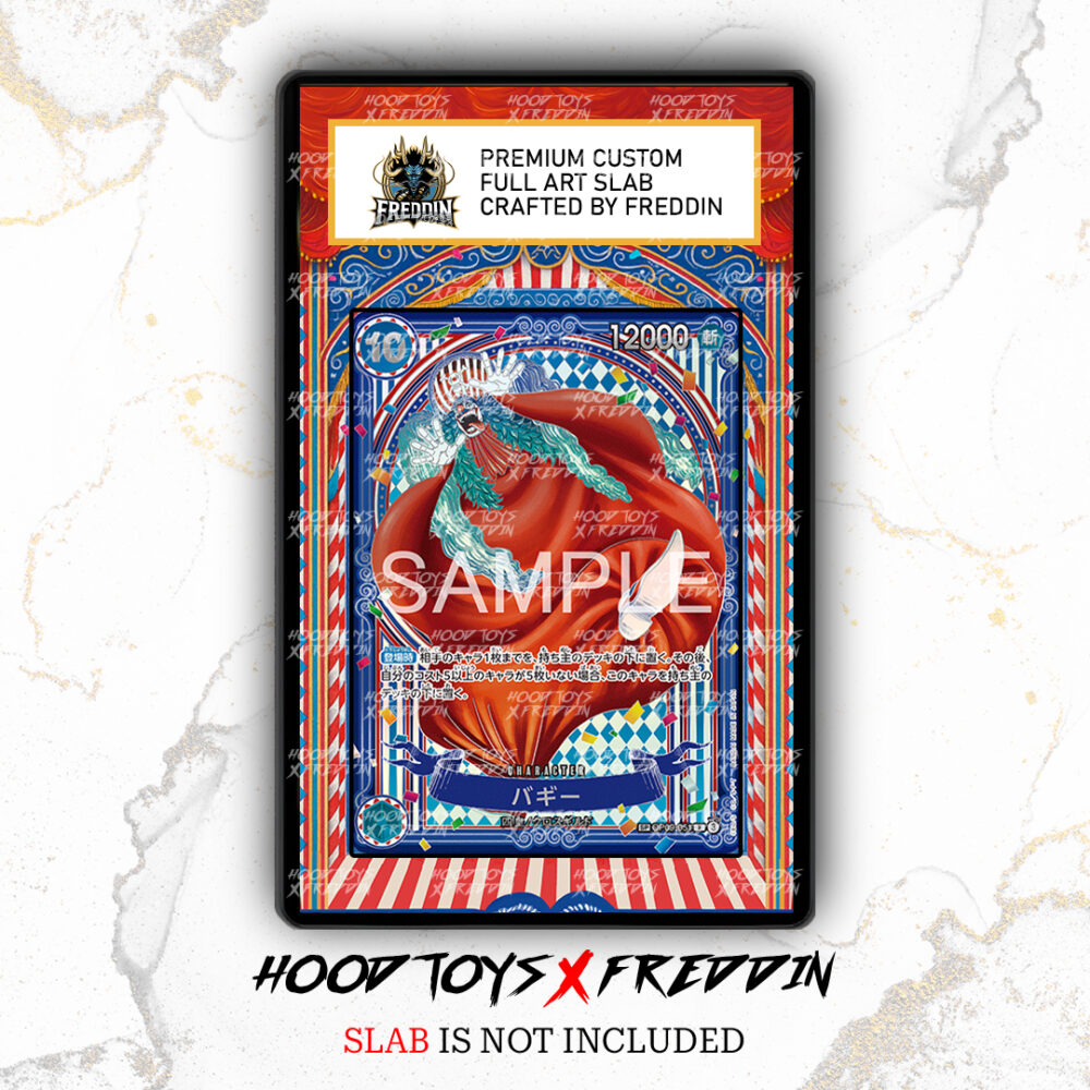 FULL ART SLAB SSP BUGGY BLUE OP09-051