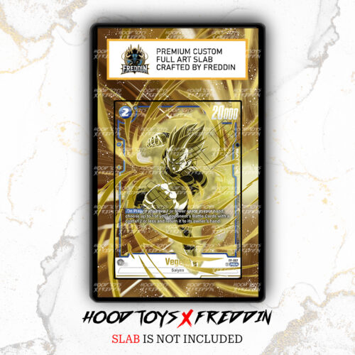 FULL ART SLAB Vegeta FP-007 (Gold)