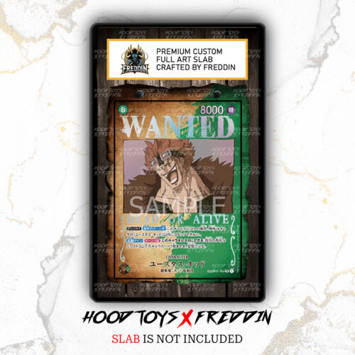 FULL ART SLAB WANTED EUSTASS KID OP01-051