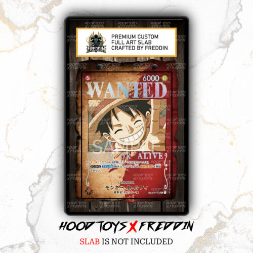 FULL ART SLAB WANTED LUFFY ST01-012