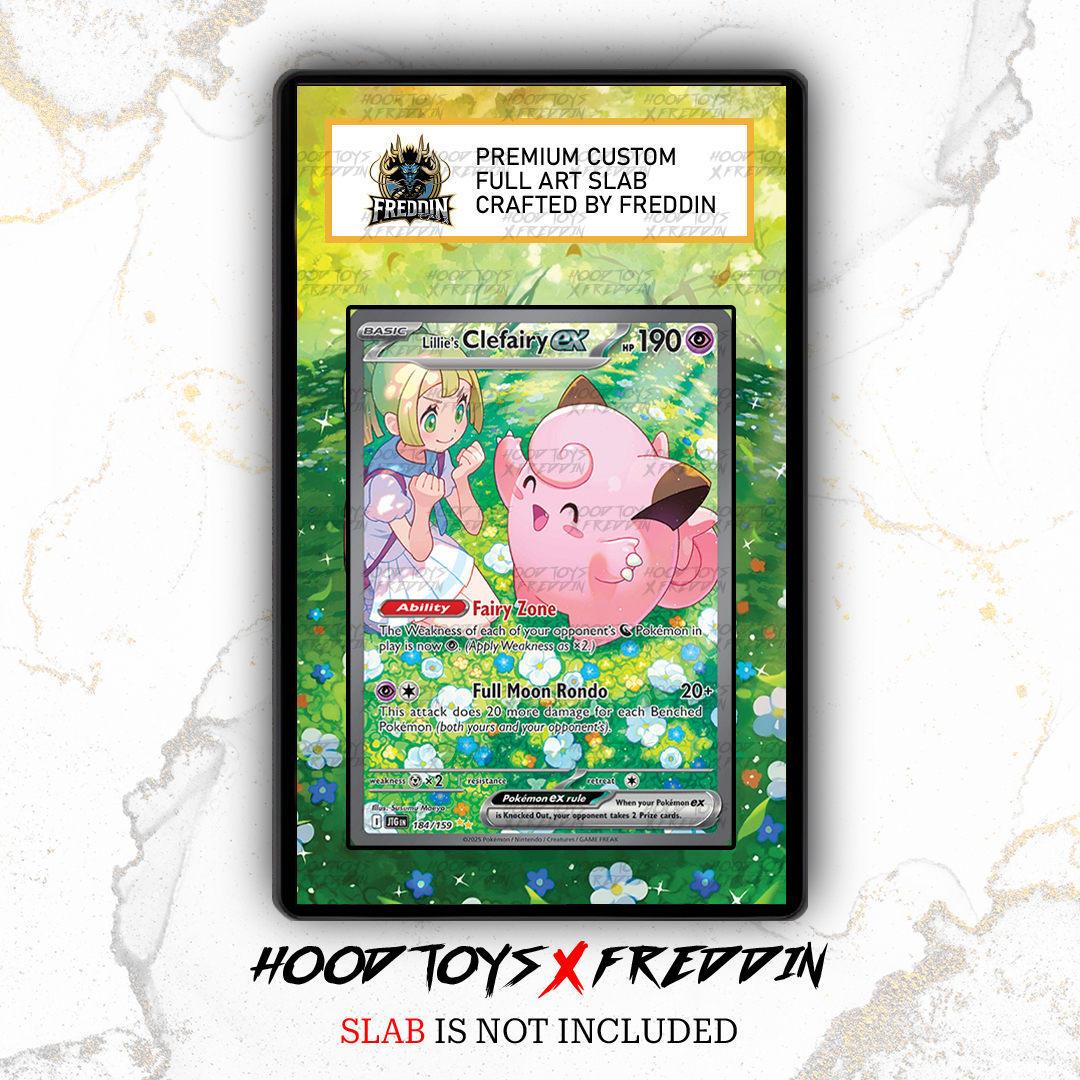 FULL ART SLAB Lillie's Clefairy Ex #184