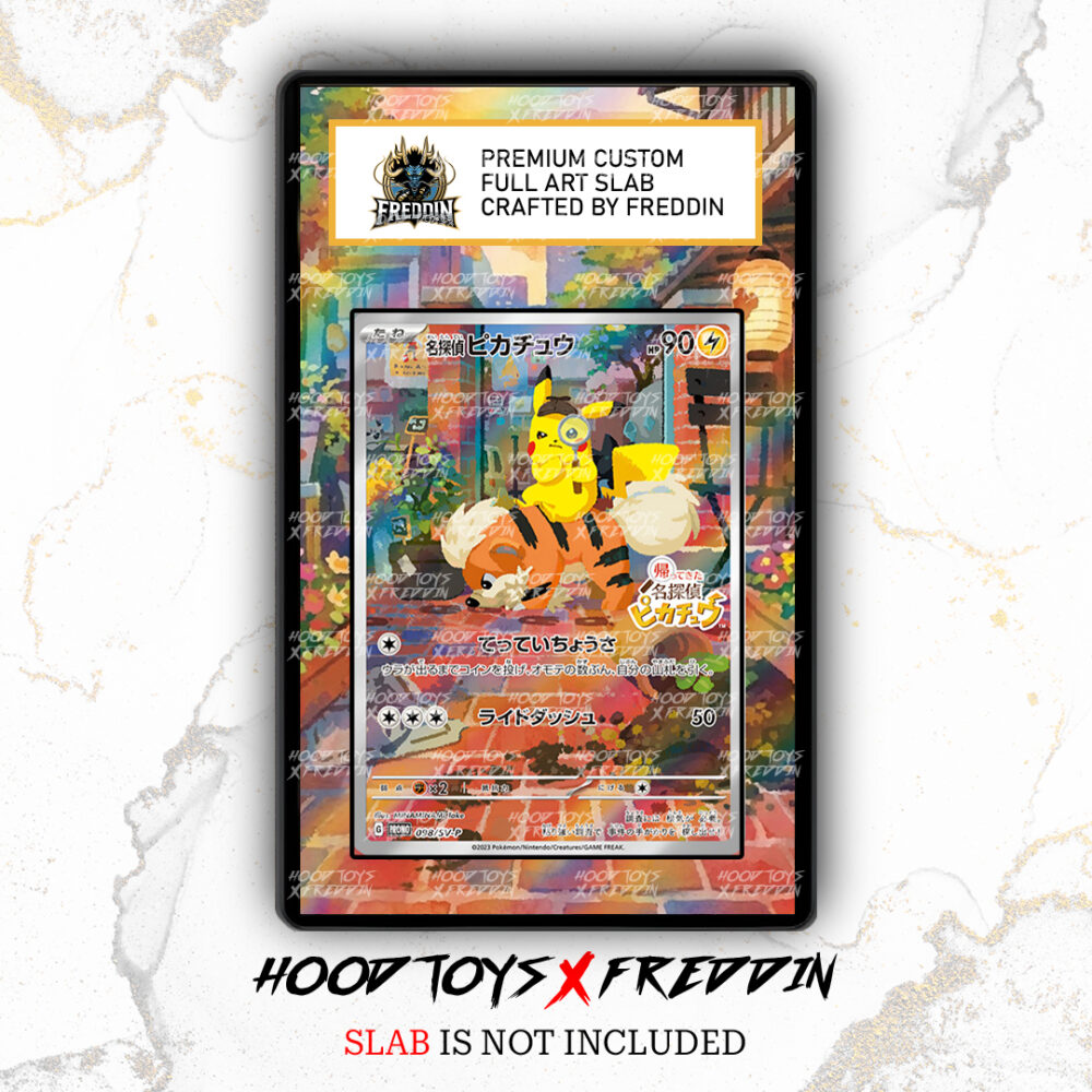 FULL ART SLAB Detective Pikachu #50