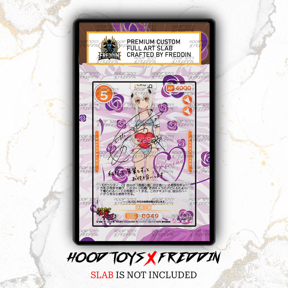 FULL ART SLAB OSICA/High School DxD HERO] Tacheng Kitten 01-049a SSR