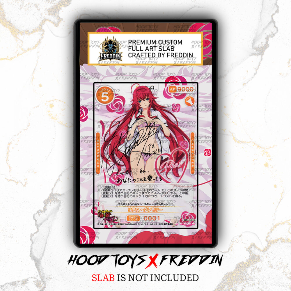 FULL ART SLAB Osica Japanese High School Dxd Hero Rias Gremory SSR