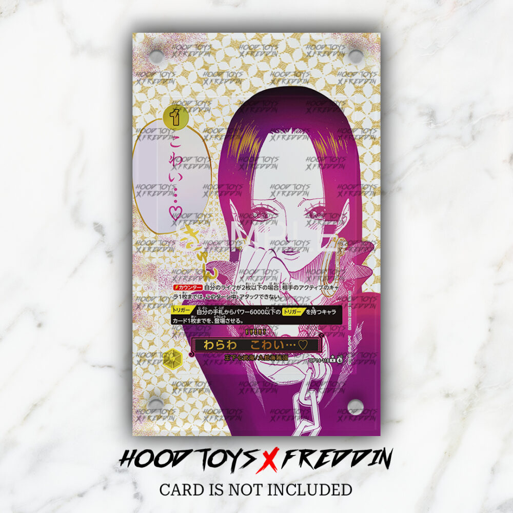 FULL ART CASE You'll Frighten Me [Alternate Art] OP14-118