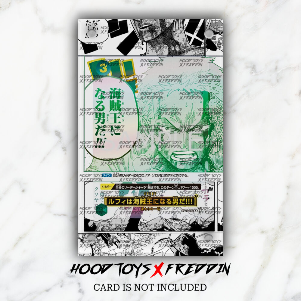 FULL ART CASE Luffy Is The Man Who Will Become The King Of Pirates!!! [3rd Anniversary] OP12-039