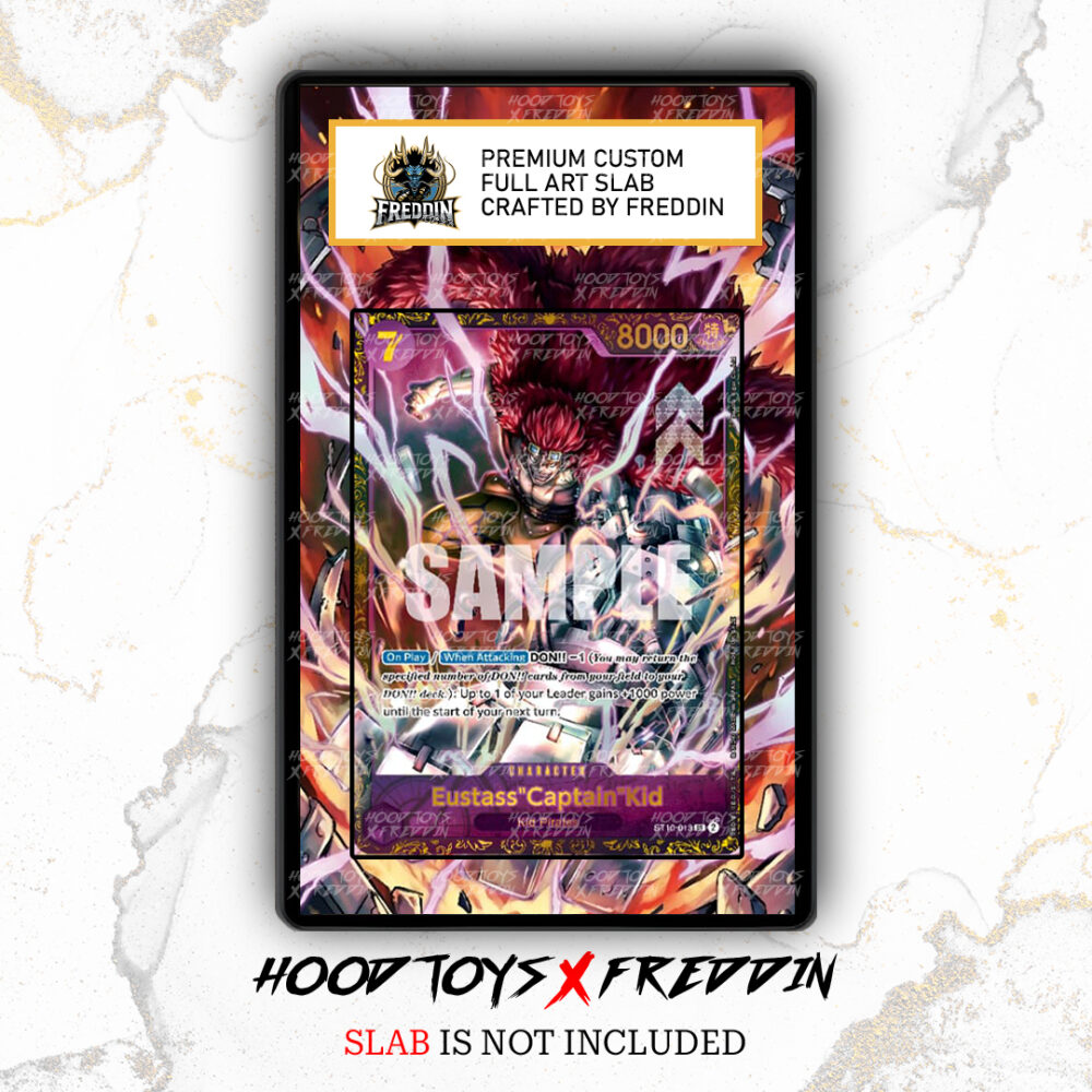 FULL ART SLAB Eustass “captain” Kid ST10-013 Official Top Event Prize