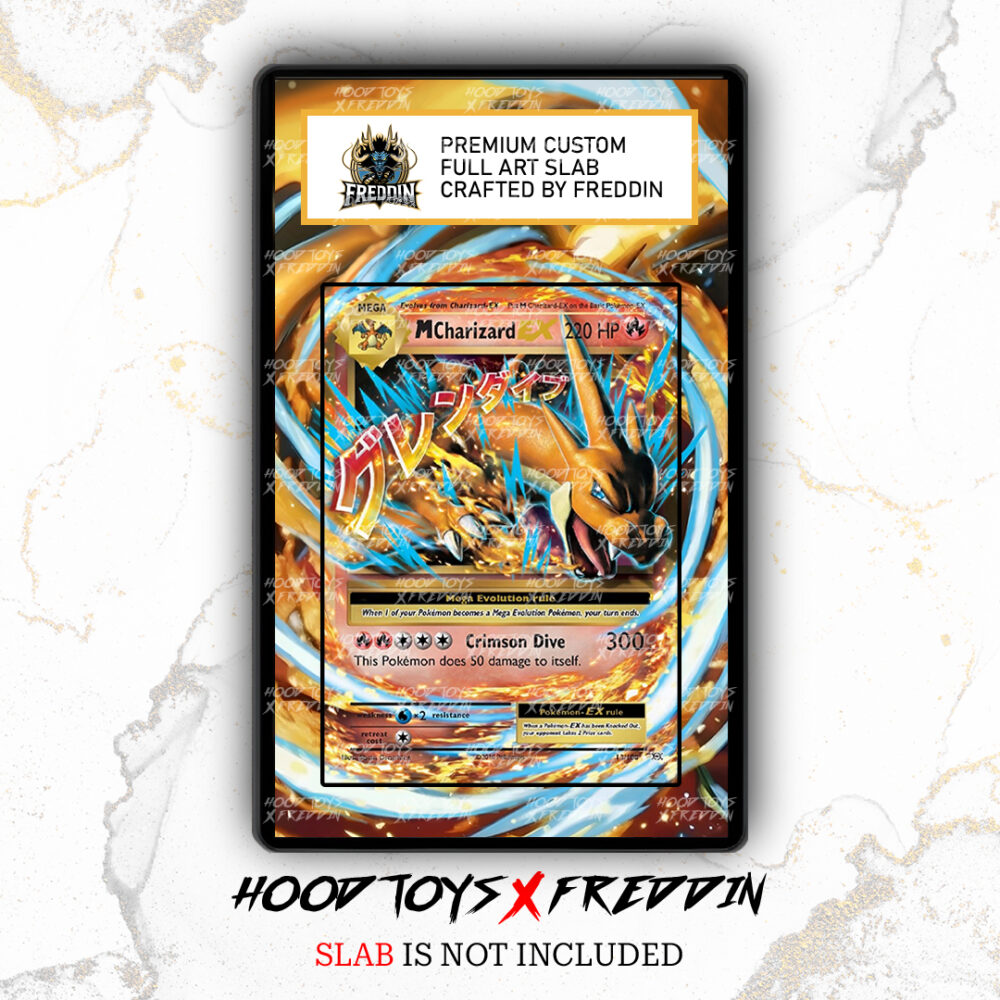 FULL ART SLAB M Charizard EX #107