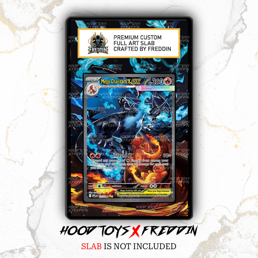 FULL ART SLAB Mega Charizard X ex #125