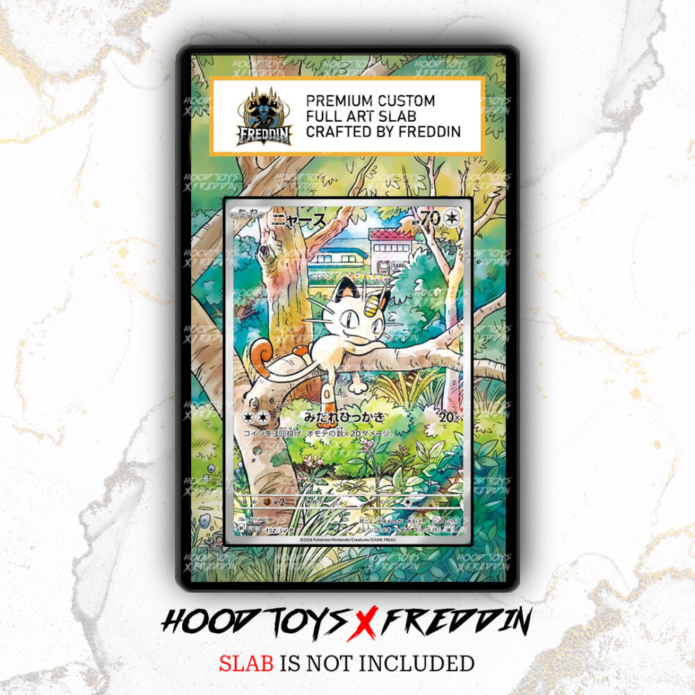 FULL ART SLAB Meowth #192