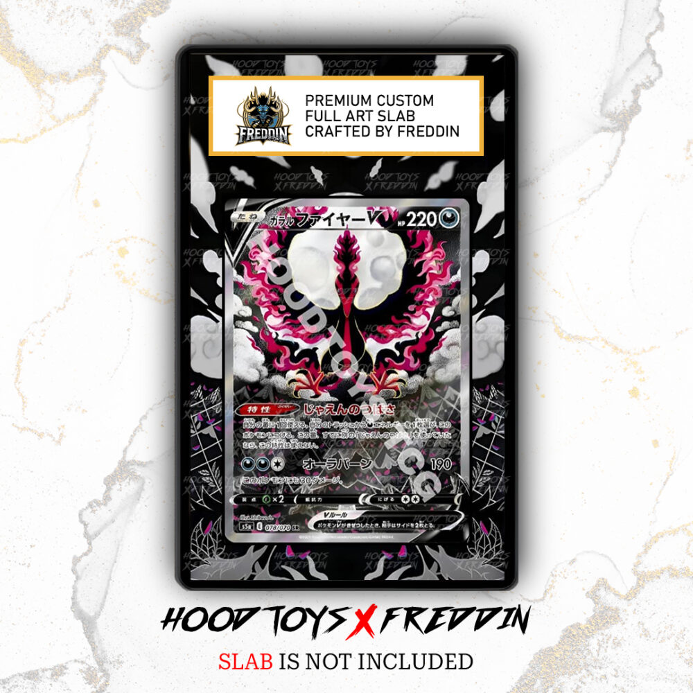 FULL ART SLAB Galarian Moltres V #177