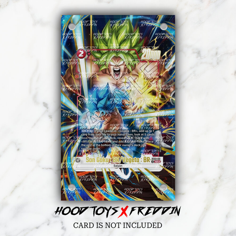 FULL ART CASE Son Goku: BR/Vegeta: BR [Alternate Art] FB09-011