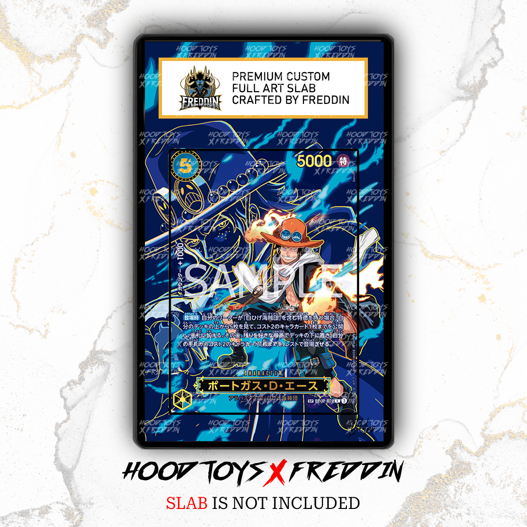FULL ART SLAB SP Portgas D. Ace EB02-028