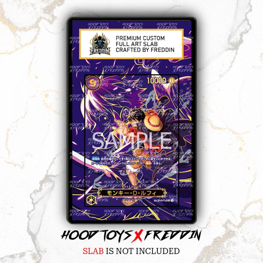 FULL ART SLAB SP Monkey D. Luffy OP09-119