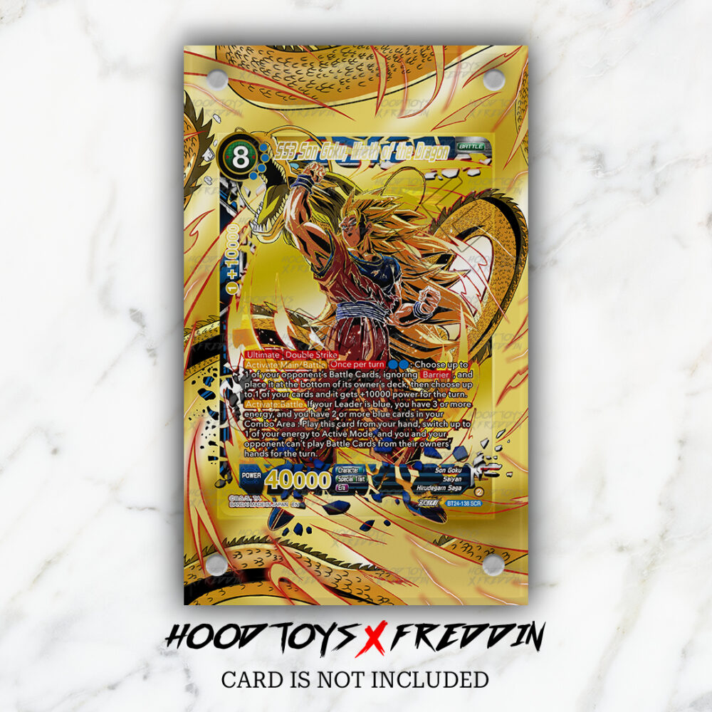 FULL ART CASE SS3 Son Goku, Wrath of the Dragon [Gold Foil] BT24-138