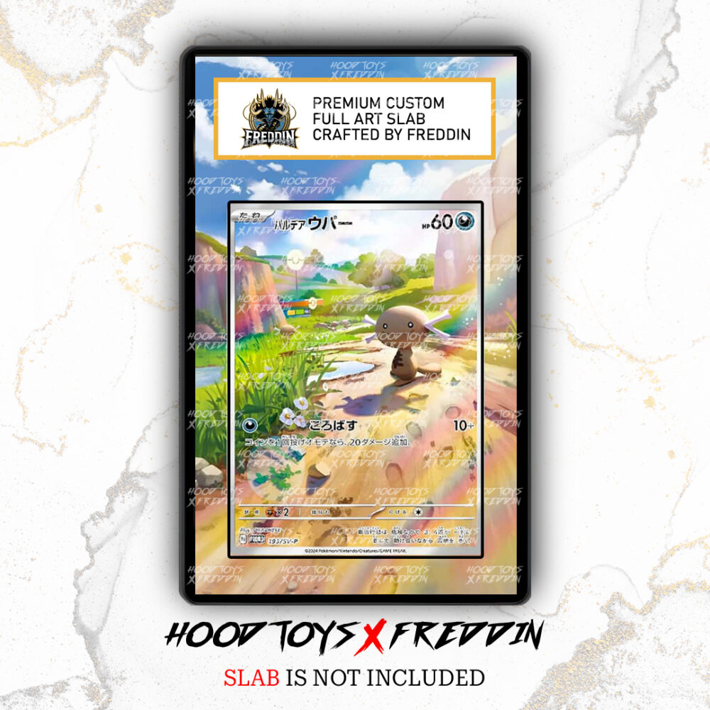FULL ART SLAB Paldean Wooper #102