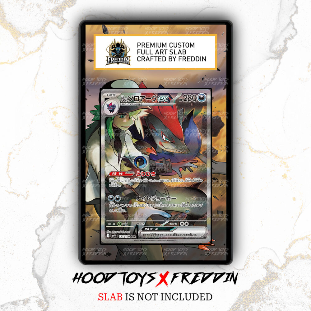 FULL ART SLAB N's Zoroark ex #127